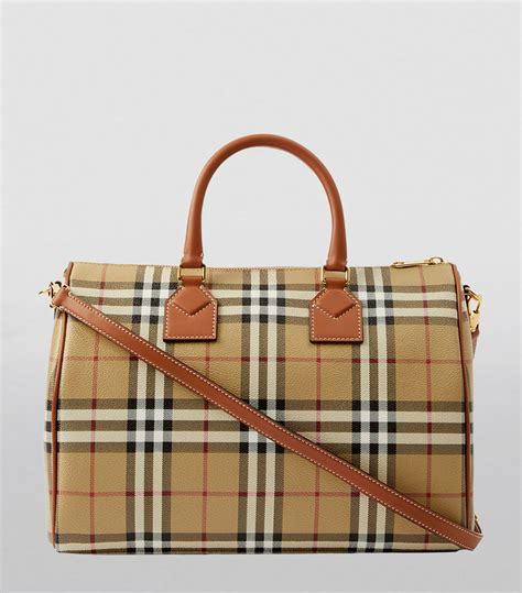 bowling bag burberry|burberry vintage check bag.